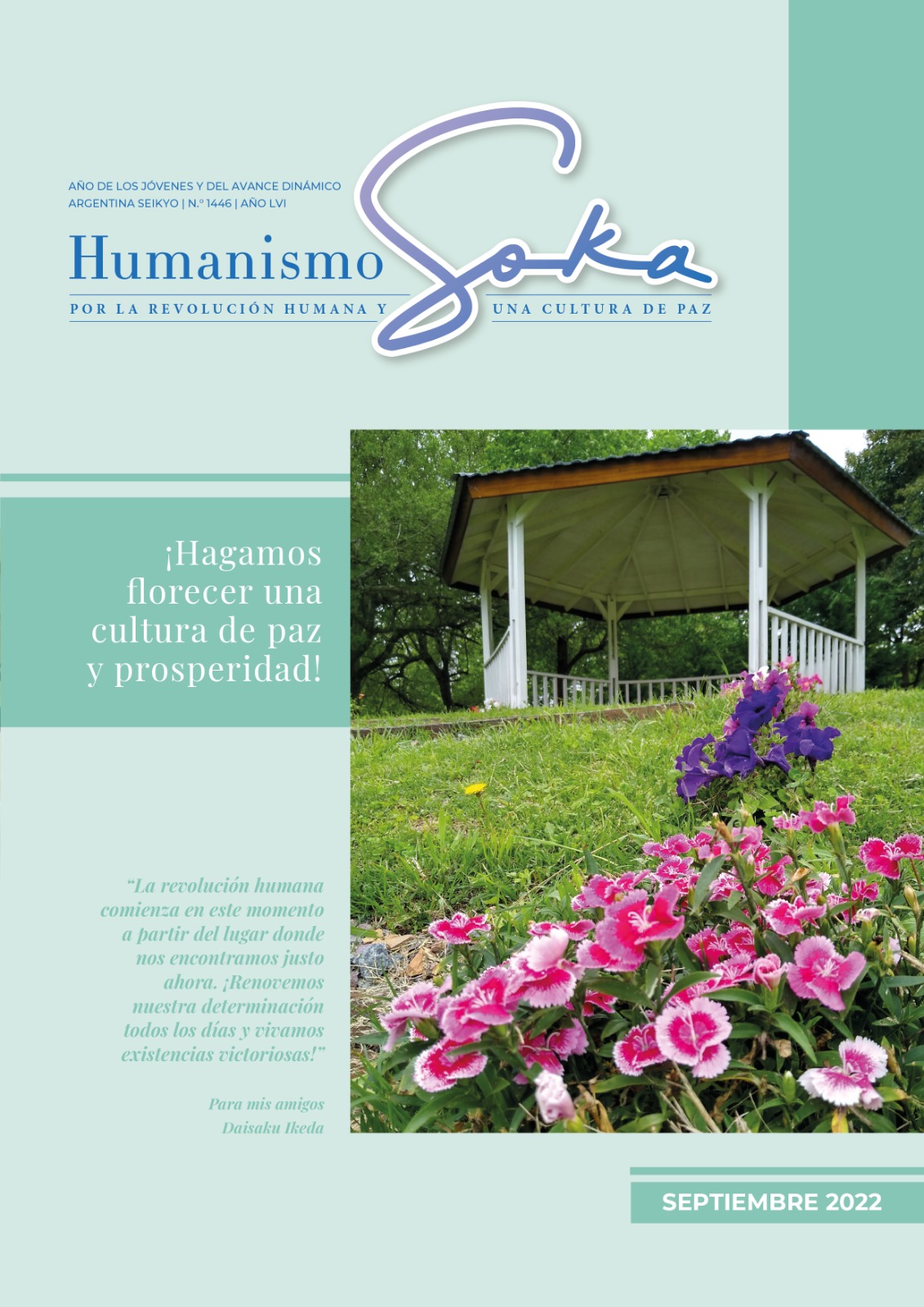 REVISTA HUMANISMO SOKA SEPTIEMBRE 2022